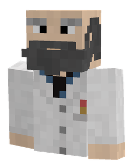 Black skin: bust render