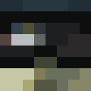 Black skin: face render