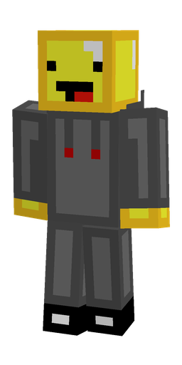 Black skin: body, front render