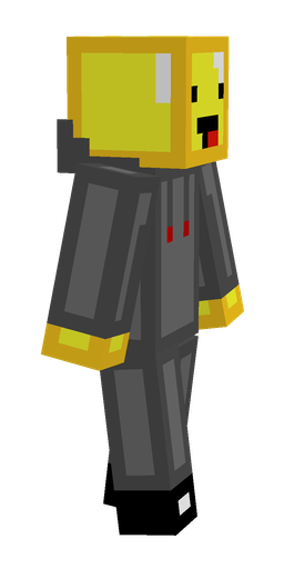 Black skin: body, right side render