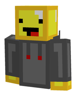 Black skin: bust render