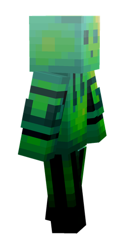 Black skin: body, right side render
