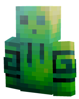 Black skin: bust render