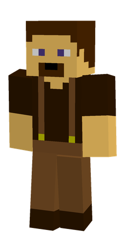 Black skin: body, front render