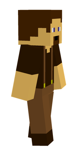 Black skin: body, right side render