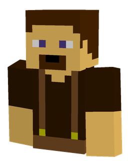 Black skin: bust render