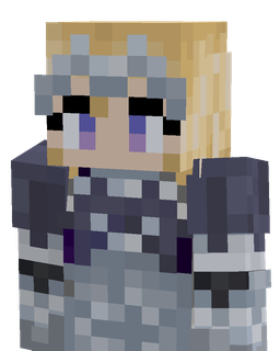 Blue skin: bust render