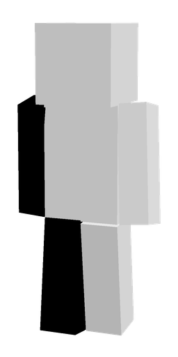 Slim skin: body, back render