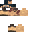 Classic skin: raw texture render
