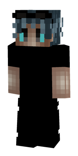 Black skin: body, front render