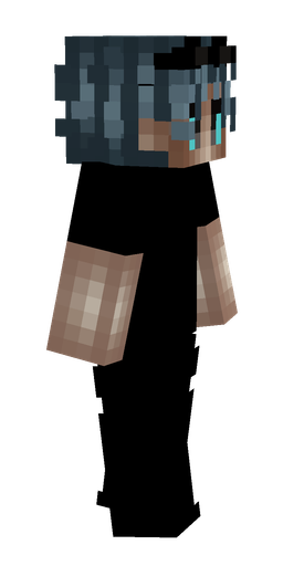 Black skin: body, right side render