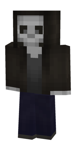 Black skin: body, front render
