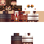 Classic skin: raw texture render