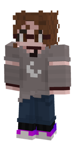 Blue skin: body, front render