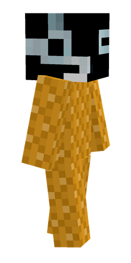 Brown skin: body, right side render