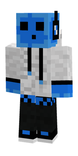 Black skin: body, front render