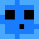 Black skin: face render