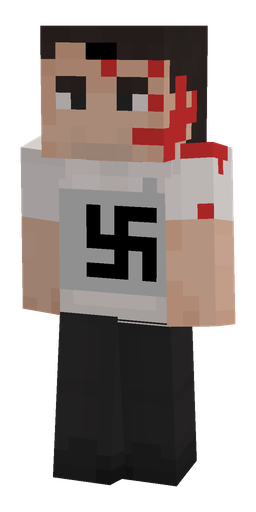 Black skin: body, front render