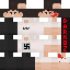 Black skin: raw texture render