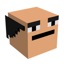Black skin: head render