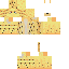 Classic skin: raw texture render