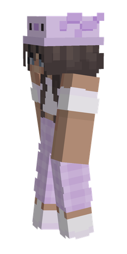 Black skin: body, left side render