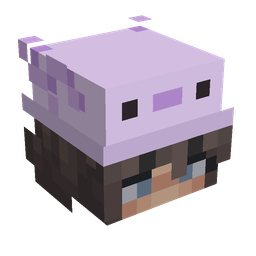 Black skin: head render