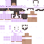Black skin: raw texture render