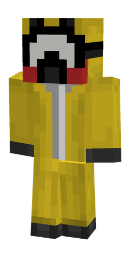 Black skin: body, front render