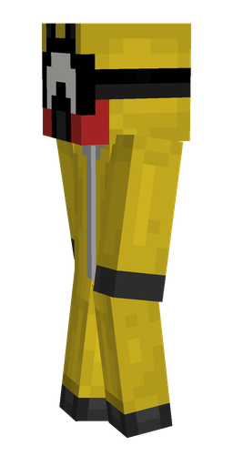 Black skin: body, left side render