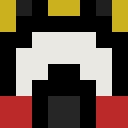Black skin: face render