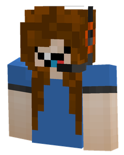 Blue skin: bust render