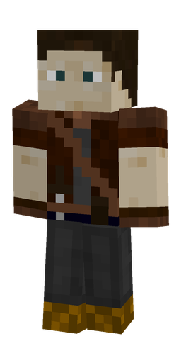 Black skin: body, front render