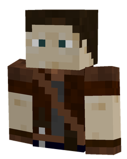 Black skin: bust render