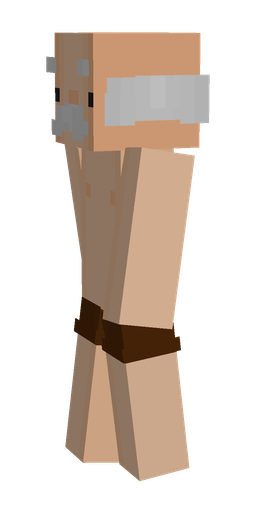 Orange skin: body, left side render