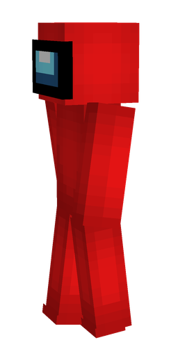 Red skin: body, left side render