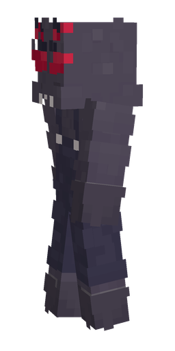 Black skin: body, left side render