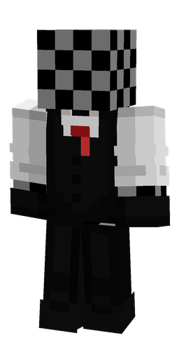 Black skin: body, front render