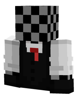 Black skin: bust render