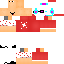 Classic skin: raw texture render