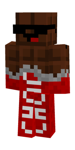Brown skin: body, front render
