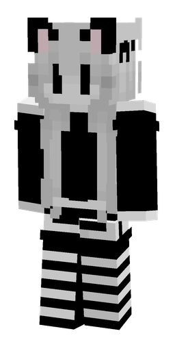 Black skin: body, front render