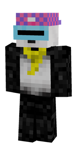 Black skin: body, front render