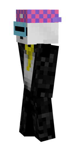 Black skin: body, left side render