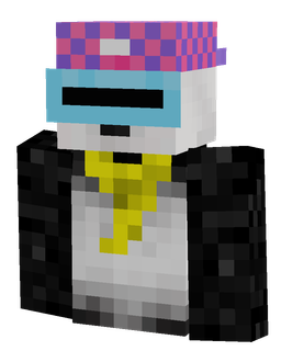 Black skin: bust render