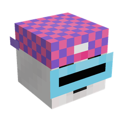Black skin: head render