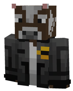 Black skin: bust render
