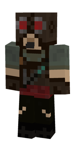 Black skin: body, front render