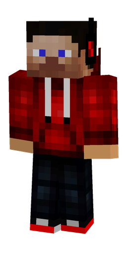 Black skin: body, front render