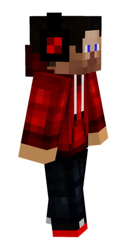 Black skin: body, right side render